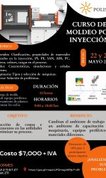 Poster curso de ingreso a la universidad moderno azul